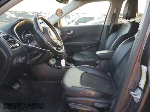 2020 Jeep Compass Latitude with VIN 3C4NJCBB7LT257392, listed as a Copart auction lot 47266465 with 68,883 mi miles and Salvage Title. Bid and sale history available at carsss.com. Image 7.
