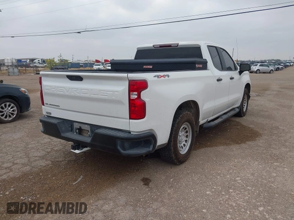 2020 Chevrolet Silverado 1500 Work Truck with VIN 1GCRYAEF5LZ167912, listed as a IAAI auction lot 42109246 with 156,588 mi miles and . Bid and sale history available at DreamBid. Image 4.