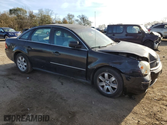 2005 Ford Five Hundred SEL with VIN 1FAFP24155G152462, listed as a Copart auction lot 80668544 with Not Provided miles and Salvage Title. Bid and sale history available at carsss.com. Image 4.