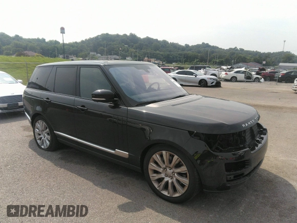 2016 Land Rover Range Rover Supercharged z VIN SALGS2EF3GA297196, wystawiony jako IAAI lot #39953313 z przebiegiem 74 856 mil mil oraz . Historia ofert i sprzedaży dostępna na DreamBid. Obrazek 1.