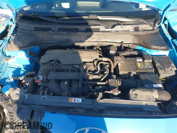 2023 Hyundai Kona SEL with VIN KM8K6CAB3PU956256, listed as a IAAI auction lot 41286226 with 24,973 mi miles. Bid and sale history available at carsss.com. Image 10.
