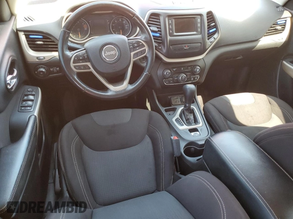2017 Jeep Cherokee Latitude with VIN 1C4PJLCB2HW585988, listed as a Copart auction lot 48169725 with 103,538 mi miles and Salvage Title. Bid and sale history available at DreamBid. Image 8.