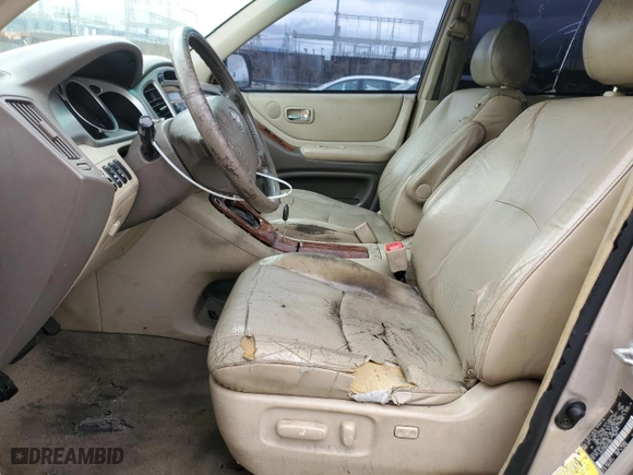 2006 Toyota Highlander w/3rd Row with VIN JTEEP21AX60172089, listed as a Copart auction lot 44143415 with 244,715 mi miles and Salvage Title. Bid and sale history available at carsss.com. Image 7.