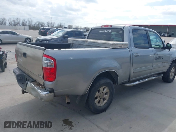2004 Toyota Tundra SR5 with VIN 5TBET34114S453461, listed as a IAAI auction lot 41764793 with 165,907 mi miles and . Bid and sale history available at carsss.com. Image 4.