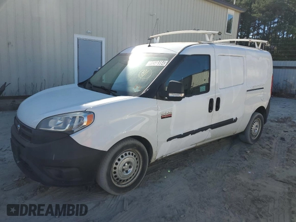 2016 Ram ProMaster City Cargo Tradesman with VIN ZFBERFAT3G6C43127, listed as a Copart auction lot 73344984 with 87,733 mi miles and Clean Title. Bid and sale history available at DreamBid. Image 1.