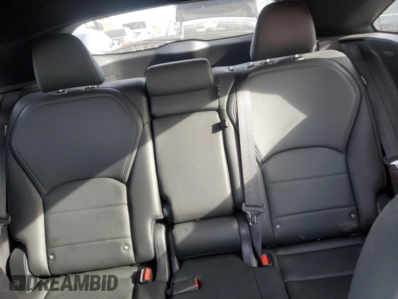 2024 Infiniti QX55 Luxe with VIN 3PCAJ5JR7RF110618, listed as a Copart auction lot 44208665 with 5,551 mi miles and Salvage Title. Bid and sale history available at DreamBid. Image 10.