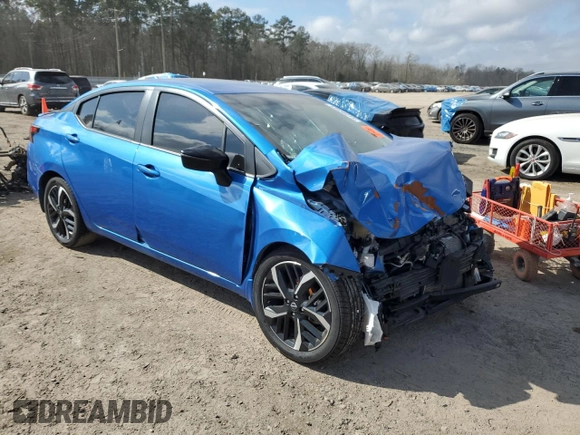 2023 Nissan Versa SR with VIN 3N1CN8FV8PL848305, listed as a Copart auction lot 43936015 with Not Provided miles and Salvage Title. Bid and sale history available at DreamBid. Image 4.