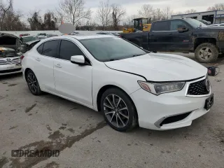 2020 Acura TLX with VIN 19UUB2F3XLA002508, listed as a Copart auction lot 83559954 with 101,422 mi miles and Salvage Title. Bid and sale history available at carsss.com. Image 4.