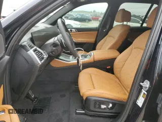 2025 BMW X5 sDrive40i with VIN 5UX13EU05S9W56291, listed as a Copart auction lot 41457825 with 0 mi miles and Salvage Title. Bid and sale history available at carsss.com. Image 7.