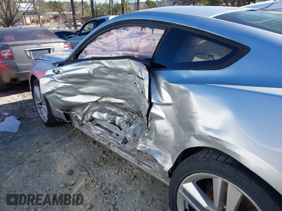 2016 Ford Mustang V6 with VIN 1FA6P8AM4G5218371, listed as a IAAI auction lot 41634435 with 208,489 mi miles and . Bid and sale history available at carsss.com. Image 6.
