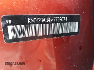 2021 Kia Soul LX with VIN KNDJ23AU4M7793074, listed as a Copart auction lot 48712275 with 64,483 mi miles and Salvage Title. Bid and sale history available at carsss.com. Image 12.