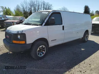2004 GMC Savana Cargo z VIN 1GTGG29V141222664, wystawiony jako Copart lot #53401155 z przebiegiem 300 195 mil mil oraz Szkoda całkowita • Salvage title. Historia ofert i sprzedaży dostępna na DreamBid. Obrazek 1.