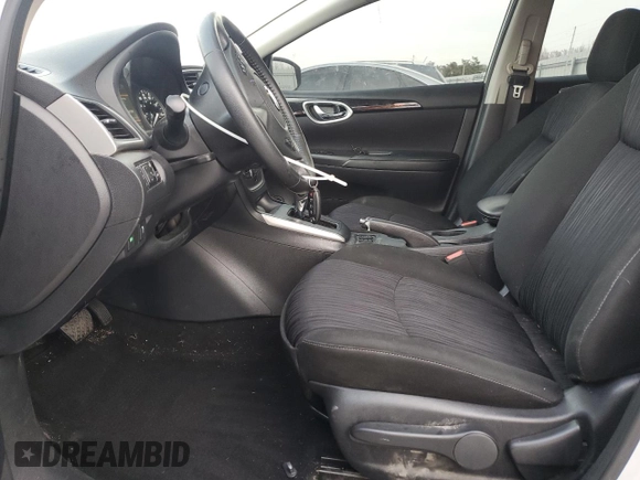 2019 Nissan Sentra SV with VIN 3N1AB7AP4KY343067, listed as a Copart auction lot 48416705 with 49,731 mi miles and Salvage Title. Bid and sale history available at carsss.com. Image 7.