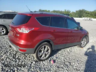 2013 Ford Escape Titanium with VIN 1FMCU0J93DUA07002, listed as a Copart auction lot 55104955 with 150,755 mi miles and Salvage Title. Bid and sale history available at carsss.com. Image 3.
