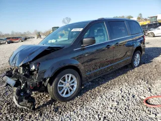 2019 Dodge Grand Caravan SXT with VIN 2C4RDGCG5KR519017, listed as a Copart auction lot 48545795 with 158,347 mi miles and Salvage Title. Bid and sale history available at carsss.com. Image 1.