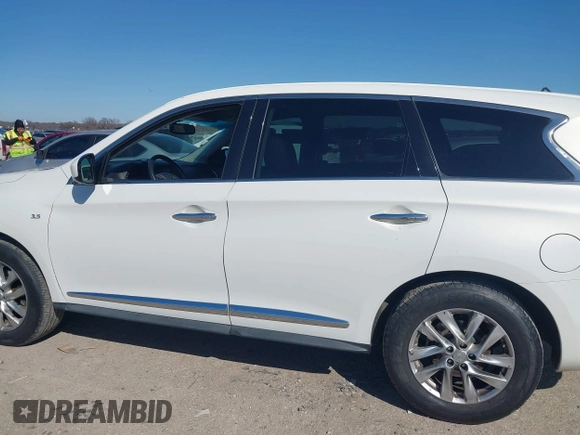 2014 Infiniti QX60 with VIN 5N1AL0MN4EC550191, listed as a IAAI auction lot 41702478 with 176,885 mi miles. Bid and sale history available at carsss.com. Image 14.