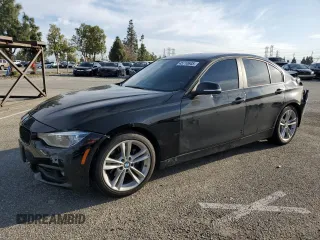 2018 BMW 3 Series 320i with VIN WBA8A9C51JAH12654, listed as a Copart auction lot 45710645 with 108,681 mi miles and Salvage Title. Bid and sale history available at carsss.com. Image 1.
