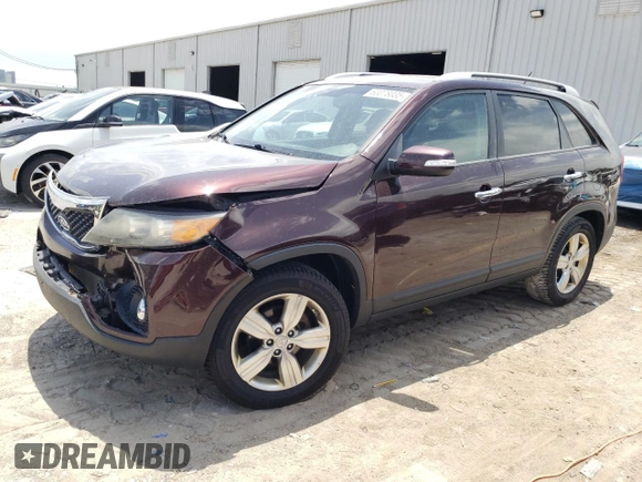 2012 Kia Sorento EX with VIN 5XYKU3A61CG206556, listed as a Copart auction lot 60078035 with Not provided miles and Salvage title. Bid and sale history available at DreamBid. Image 1.