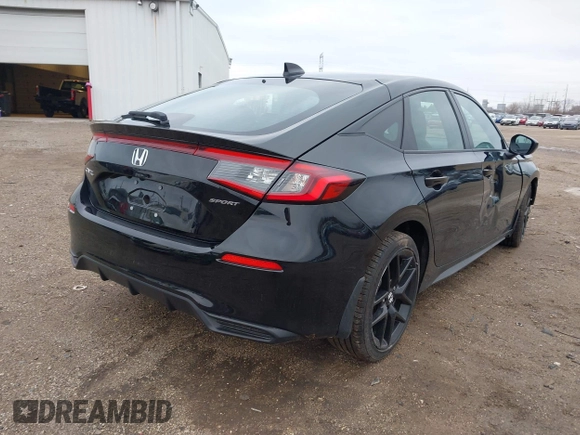 2025 Honda Civic Sport z VIN 19XFL2H80SE012246, wystawiony jako IAAI lot #41864313 z przebiegiem 1579 mil mil oraz . Historia ofert i sprzedaży dostępna na DreamBid. Obrazek 4.