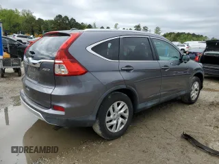 2015 Honda CR-V EX-L with VIN 2HKRM4H73FH667497, listed as a Copart auction lot 51910525 with 117,443 mi miles and Salvage Title. Bid and sale history available at carsss.com. Image 3.