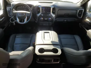 2022 GMC Sierra 1500 SLT with VIN 1GTU9DED6NZ208526, listed as a Copart auction lot 87836935 with 50,864 mi miles and Salvage Title. Bid and sale history available at carsss.com. Image 8.