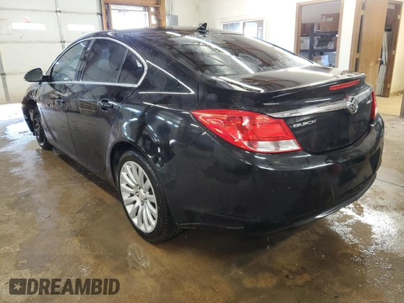 2012 Buick Regal with VIN 2G4GR5EK8C9174187, listed as a Copart auction lot 47847295 with 185,555 mi miles and Salvage Title. Bid and sale history available at carsss.com. Image 2.