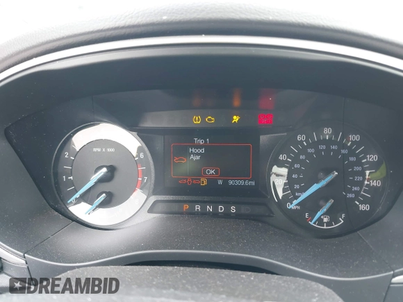 2015 Ford Fusion SE with VIN 3FA6P0H7XFR220297, listed as a IAAI auction lot 41543881 with 90,309 mi miles. Bid and sale history available at carsss.com. Image 7.