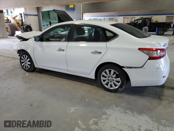 2015 Nissan Sentra SV with VIN 3N1AB7AP6FY353847, listed as a Copart auction lot 50944595 with 117,176 mi miles and Salvage Title. Bid and sale history available at carsss.com. Image 2.