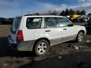 2003 Subaru Forester X with VIN JF1SG63643H732084, listed as a Copart auction lot 87130494 with 155,417 mi miles and Non Repairable. Bid and sale history available at carsss.com. Image 3.