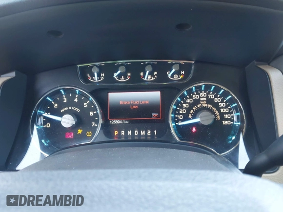 2012 Ford F-150 XL with VIN 1FTFW1ET3CFB33371, listed as a IAAI auction lot 41889333 with 125,894 mi miles. Bid and sale history available at carsss.com. Image 7.