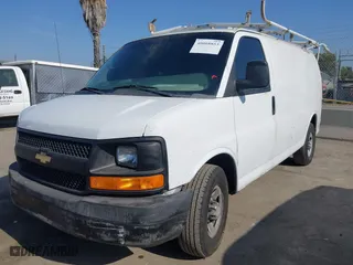 2012 Chevrolet Express Cargo Van with VIN 1GCWGFCA6C1175011, listed as a IAAI auction lot 40068853 with 160,397 mi miles. Bid and sale history available at carsss.com. Image 17.