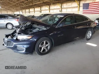 2016 Chevrolet Malibu LS with VIN 1G1ZB5ST7GF197464, listed as a Copart auction lot 64034185 with 187,109 mi miles and Clean title. Bid and sale history available at DreamBid. Image 1.
