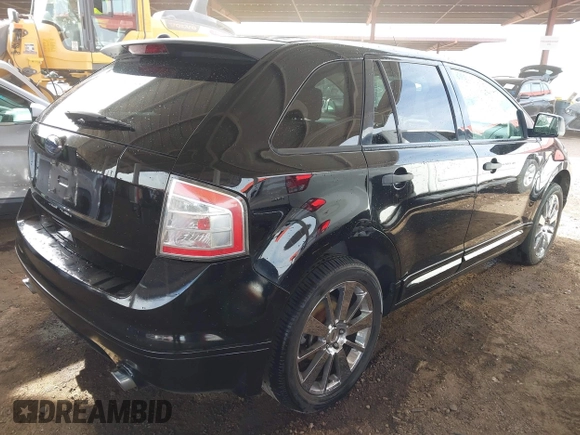 2008 Ford Edge SE with VIN 2FMDK36C58BA83199, listed as a IAAI auction lot 41707531 with 172,051 mi miles. Bid and sale history available at carsss.com. Image 4.