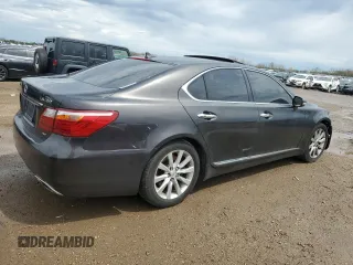 2010 Lexus LS 460 z VIN JTHCL5EF5A5005308, wystawiony jako Copart lot #53843895 z przebiegiem Nie podano mil oraz Szkoda całkowita • Salvage title. Historia ofert i sprzedaży dostępna na DreamBid. Obrazek 3.