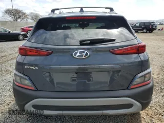2023 Hyundai Kona SEL with VIN KM8K32AB3PU063278, listed as a Copart auction lot 51384745 with 10,461 mi miles and Salvage Title. Bid and sale history available at carsss.com. Image 6.