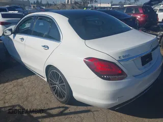 2020 Mercedes-Benz C 300 with VIN W1KWF8DB7LR594871, listed as a IAAI auction lot 41761027 with 28,732 mi miles and . Bid and sale history available at carsss.com. Image 3.