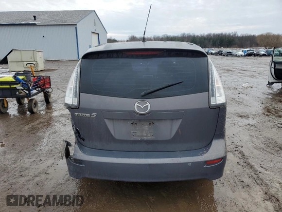 2007 Mazda 5 Sport with VIN JM1CR293070144282, listed as a Copart auction lot 85631384 with 217,486 mi miles and Salvage Title. Bid and sale history available at DreamBid. Image 6.