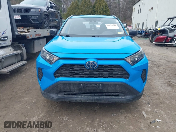 2021 Toyota RAV4 Hybrid LE with VIN 4T3L6RFV6MU027790, listed as a IAAI auction lot 41828702 with 63,411 mi miles. Bid and sale history available at carsss.com. Image 13.
