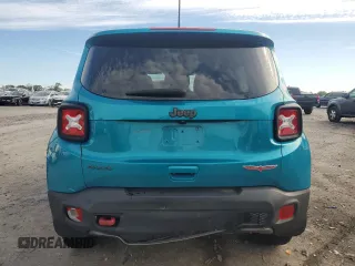 2021 Jeep Renegade Trailhawk z VIN ZACNJDC10MPN36104, wystawiony jako Copart lot #56463785 z przebiegiem 36 114 mil mil oraz Szkoda całkowita • Salvage title. Historia ofert i sprzedaży dostępna na DreamBid. Obrazek 6.