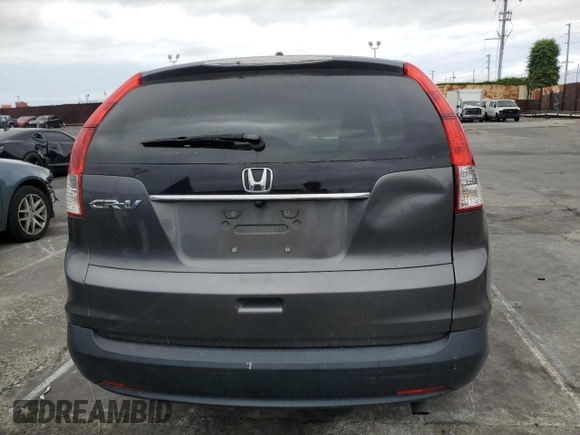 2013 Honda CR-V LX with VIN 2HKRM3H34DH502711, listed as a Copart auction lot 53884995 with 135,324 mi miles and Salvage Title. Bid and sale history available at carsss.com. Image 6.