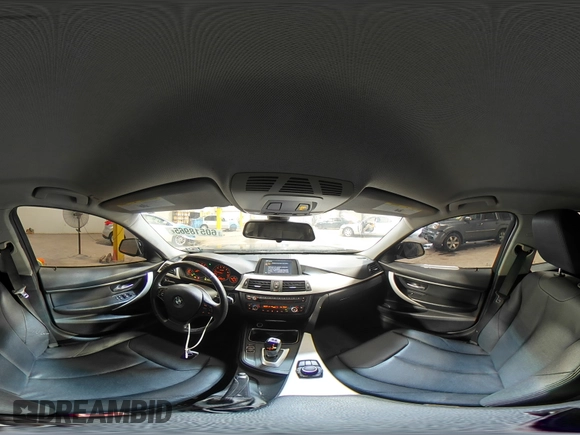 2013 BMW 3 Series 320i with VIN WBA3B1C5XDK130167, listed as a Copart auction lot 60518965 with 129,308 mi miles and Salvage title. Bid and sale history available at DreamBid. Image 15.
