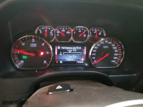 2014 GMC Sierra 1500 SLT with VIN 3GTU2VEC1EG423474, listed as a Copart auction lot 46899275 with 149,074 mi miles and Clean Title. Bid and sale history available at carsss.com. Image 9.