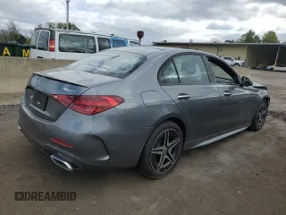 2024 Mercedes-Benz C 300 z VIN W1KAF4HB5RR184236, wystawiony jako Copart lot #72725194 z przebiegiem Nie podano mil oraz Szkoda całkowita • Salvage title. Historia ofert i sprzedaży dostępna na DreamBid. Obrazek 3.