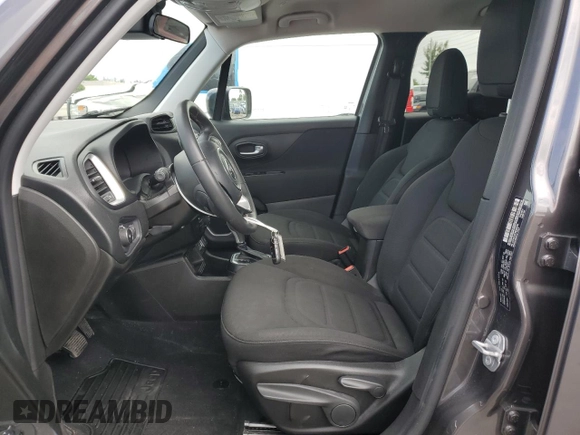 2021 Jeep Renegade Latitude with VIN ZACNJCBB7MPM36750, listed as a Copart auction lot 64762705 with 62,090 mi miles and Salvage title. Bid and sale history available at DreamBid. Image 7.