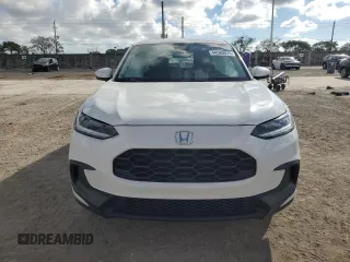 2024 Honda HR-V LX with VIN 3CZRZ1H34RM727051, listed as a Copart auction lot 44580075 with 15,573 mi miles and Salvage Title. Bid and sale history available at DreamBid. Image 5.