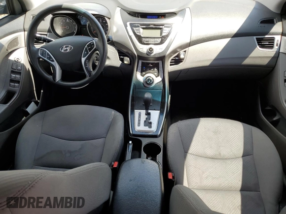 2013 Hyundai Elantra GLS z VIN 5NPDH4AE7DH162020, wystawiony jako Copart lot #54664595 z przebiegiem 165 999 mil mil oraz Szkoda całkowita • Salvage title. Historia ofert i sprzedaży dostępna na DreamBid. Obrazek 8.