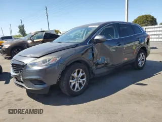 2015 Mazda CX-9 Touring with VIN JM3TB2CA4F0453187, listed as a Copart auction lot 49385705 with 143,393 mi miles and Salvage Title. Bid and sale history available at carsss.com. Image 1.
