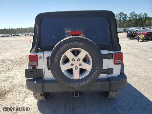 2015 Jeep Wrangler Unlimited Sport with VIN 1C4BJWDG5FL511419, listed as a Copart auction lot 49685405 with 98,595 mi miles and Salvage Title. Bid and sale history available at carsss.com. Image 6.