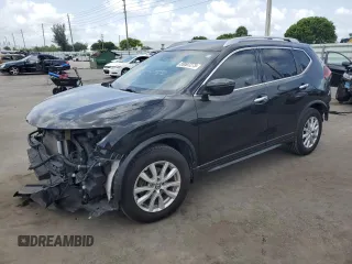 2020 Nissan Rogue SV z VIN JN8AT2MT4LW033794, wystawiony jako Copart lot #59507275 z przebiegiem 67 513 mil mil oraz Nie do naprawy • Non repairable. Historia ofert i sprzedaży dostępna na DreamBid. Obrazek 1.