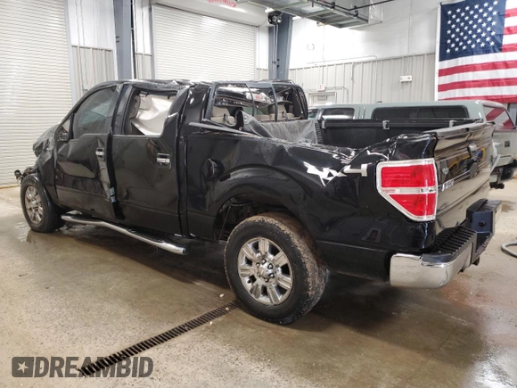 2009 Ford F-150 XL with VIN 1FTPW14VX9FA57292, listed as a Copart auction lot 57179865 with 173,771 mi miles and Clean title. Bid and sale history available at DreamBid. Image 2.